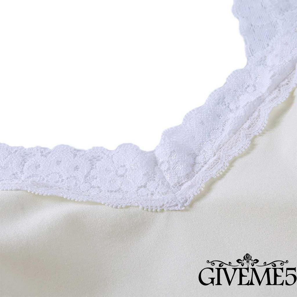 Áo hai dây cổ tim phối ren phong cách quyến rũ dành cho nữ