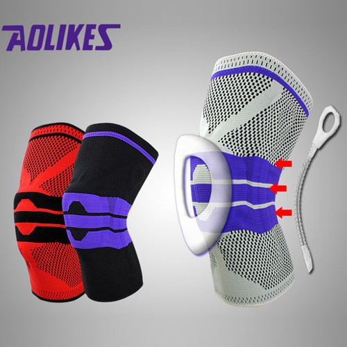 Bó Gối Đệm Silicon co giãn 4 chiều cao Cấp Aolikes 1 chiếc.