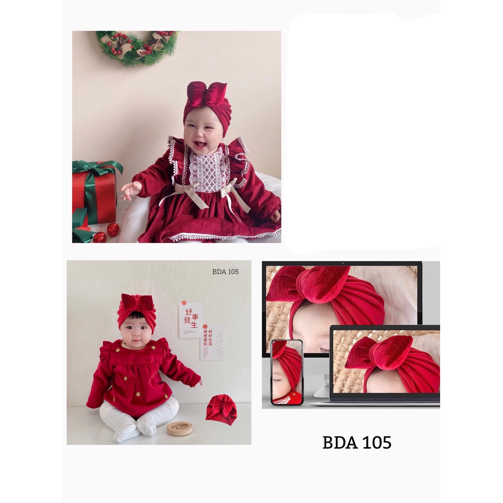 BDA 105 : Băng đô cực xinh cho bé [ Hàng có sẵn ]