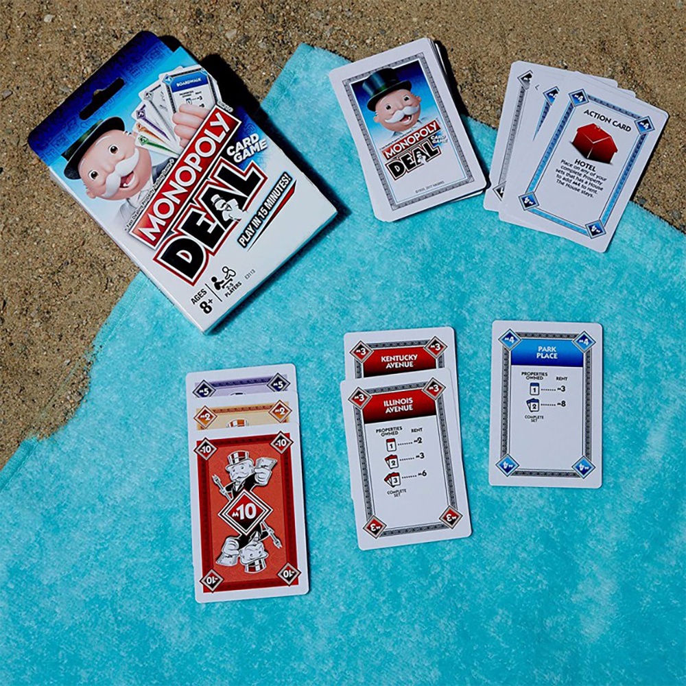 Thẻ Bài Trò Chơi Thương Lượng Cờ Tỷ Phú Monopoly Deal BG27-2