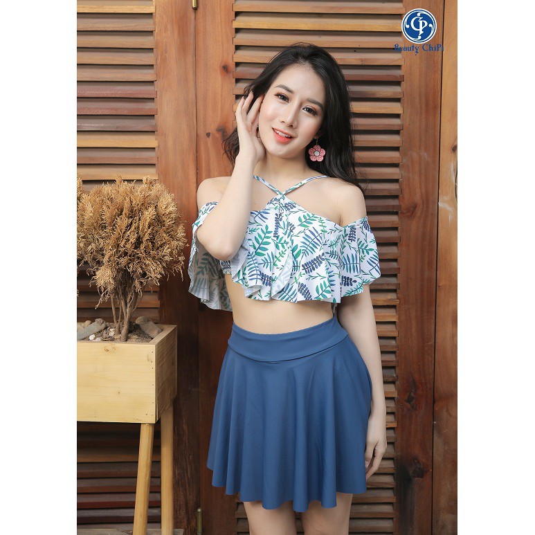 Bộ bơi bikini hai mảnh chân váy - Siêu HOT | BigBuy360 - bigbuy360.vn
