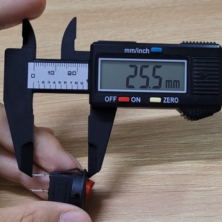Công tắc bập bênh tròn 21mm KCD1