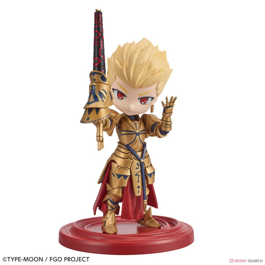 Mô Hình Lắp Ráp FGO Petitrits Archer/Gilgamesh (tặng kèm base)