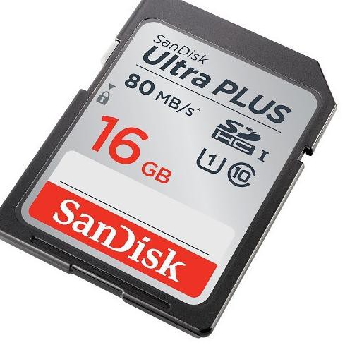 Thẻ Nhớ Sandisk Ultra Sdhc Sdcard 16gb 80mbps Cl10