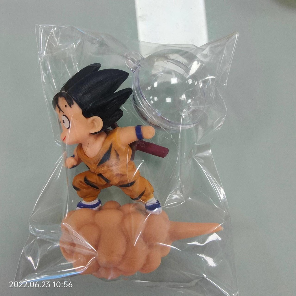 Khỉ con songoku cưỡi mây bay trong bể cá cảnh thủy sinh- mô hình đồ chơi phụ kiện trang trí độc đáo