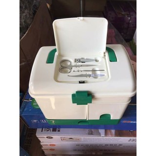 Hộp đựng thuốc y tế 3 tầng