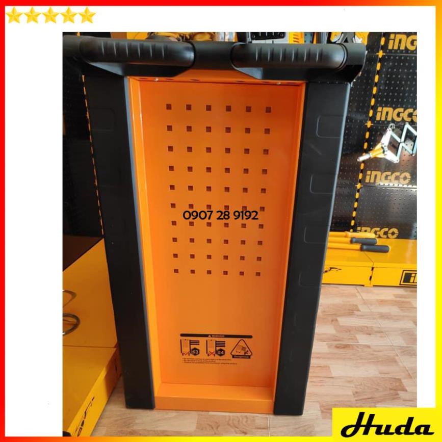 Bộ đồ nghề dụng cụ công cụ đa năng đựng trong tủ kéo bánh xe 162 món Total Ingco 1234