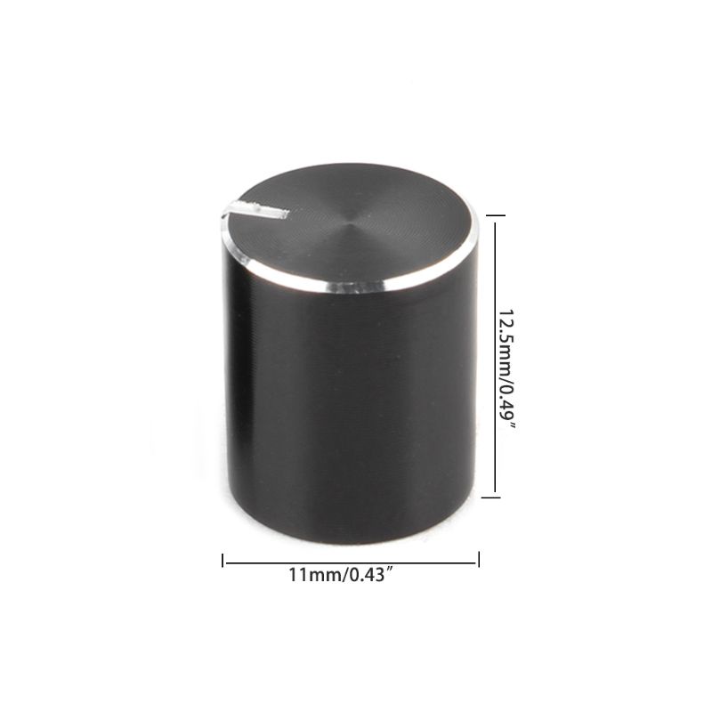 5 Nút Vặn Chiết Áp 11x12 5mm Cho Bộ Khuếch Đại Âm Thanh