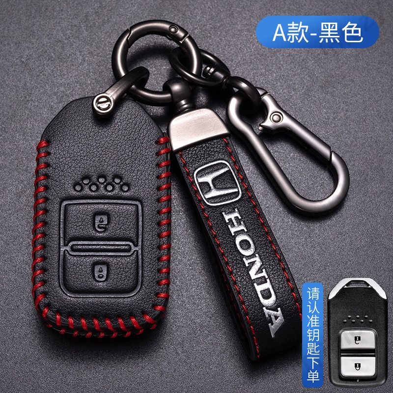 Da Vỏ Bọc Chìa Khóa Điều Khiển Từ Xa Thông Minh Bằng Hợp Kim zine Cho Xe Hơi honda civic accord vezel civic cr-v hr-v hr-v accord Crawler odyssey pilot fit