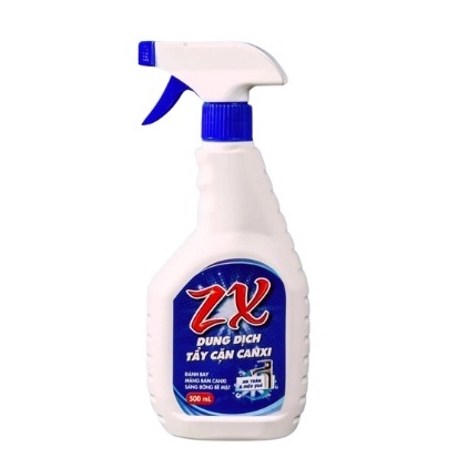 TẨY CẶN CANXI ZX chai xịt rửa 500ml đánh bay các vết ố vàng HACHI