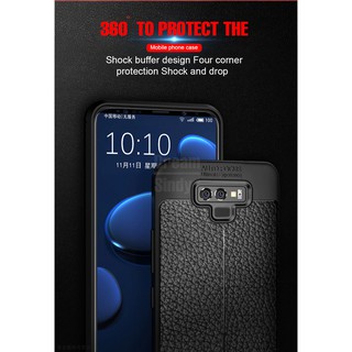 Ốp Lưng Auto Focus Vân Da Cho Samsung Galaxy Note 9
