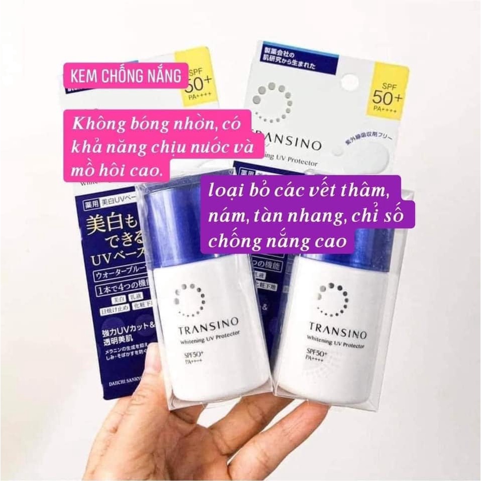 [ TỔNG KHO ] Kem Dưỡng Ngày Transino Chống Nắng Transino Whitening UV Protector