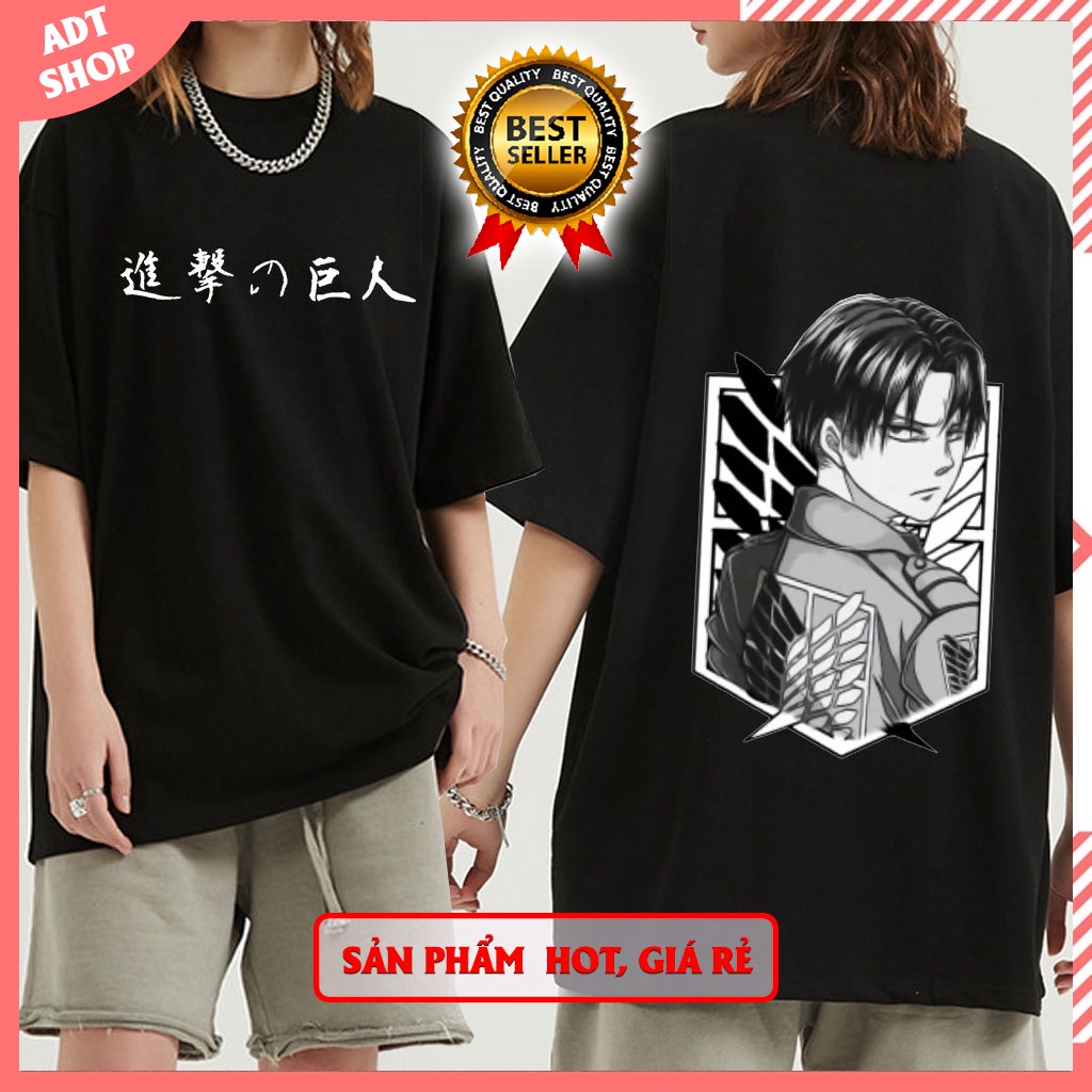 Áo Phông Attack on Titan: Levi Ackerman Eyes Anime mẫu mới cực chât