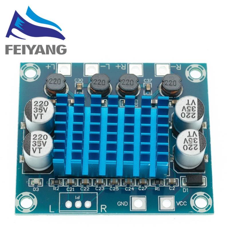 024 Bảng mạch khuếch đại công suất âm thanh nổi kỹ thuật số TPA3110 XH-A232 30W+30W kênh 2.0 DC 8-26V 3A C6-001