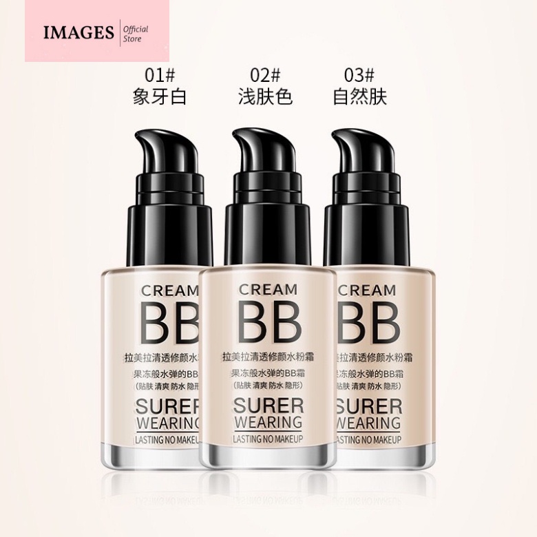 Kem Nền Che Khuyêt Điểm Mịn Da Dưỡng Ẩm Lâu Trôi, BB Cream Super Wearing 30ml | BigBuy360 - bigbuy360.vn