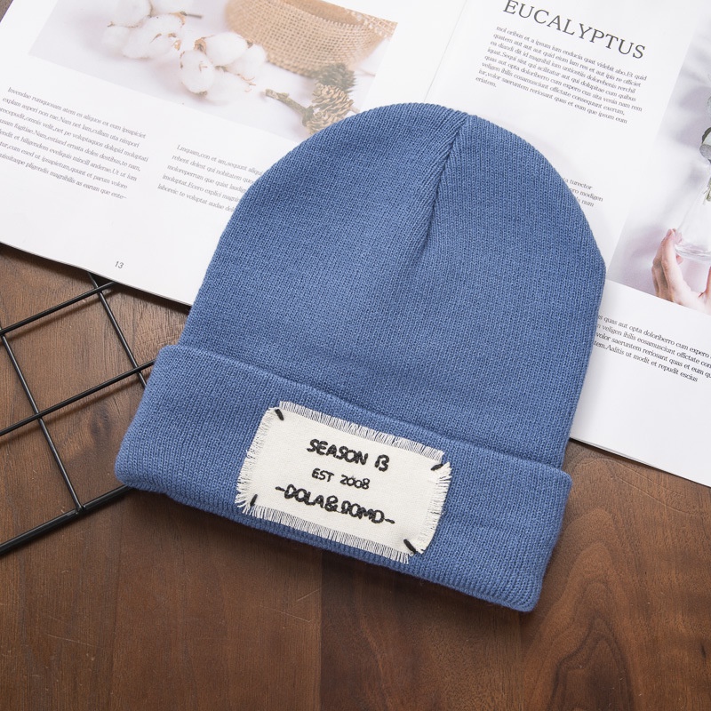 Mũ len dệt kim ấm áp thời trang hàn quốc