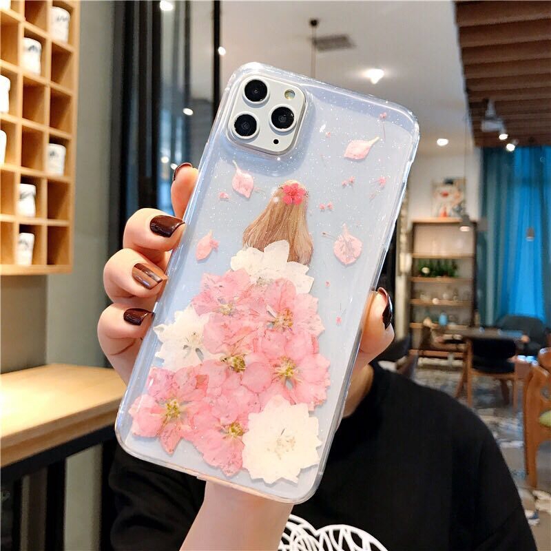 Ốp điện thoại họa tiết hoa nhiều mẫu mã cho iPhone 12 11 Pro Max SE2020 7 8 Plus X XR XS MAX 12PRO | BigBuy360 - bigbuy360.vn