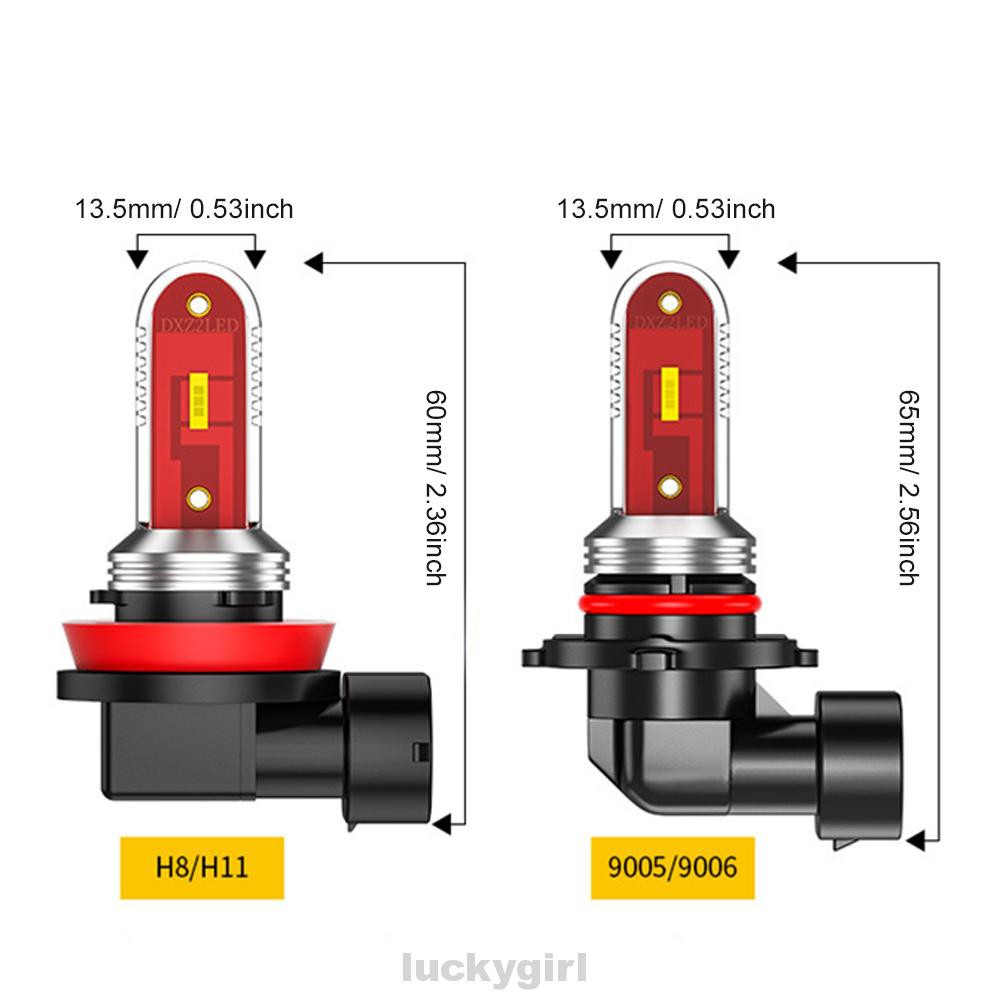 2 Đèn Led Sương Mù Phía Trước Cho Xe Hơi 30w H8 H11 9005 9006 1200 Lumens