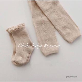 Set quần + tất <Peekaboo> hàng có sẵn