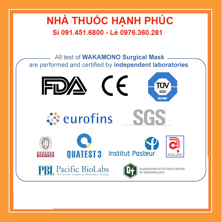 Khẩu Trang Wakamono Việt Nam Người Lớn 4 Lớp Hộp 10 Chiếc, Hàng Chính Hãng | BigBuy360 - bigbuy360.vn