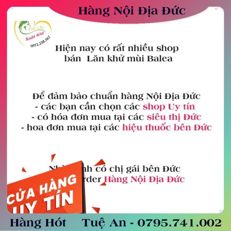 LĂN VÀ XỊT KHỬ MÙI BALEA, KHỬ MÙI, NGĂN MỒ HÔI LÊN ĐẾN 48H, 50ML -150ML, HÀNG NỘI ĐỊA ĐỨC  .