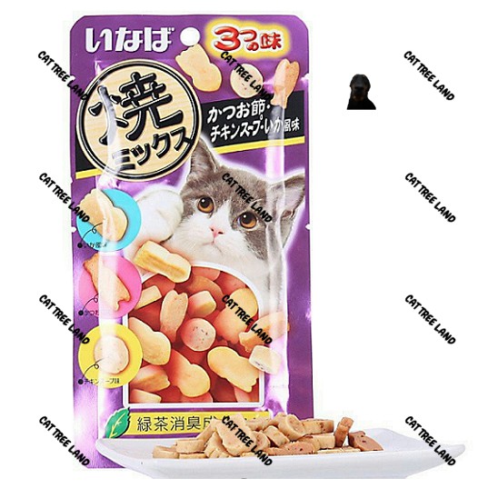 BÁNH THƯỞNG CHO MÈO CIAO INABA CHURU GIÀU ĐẠM DINH DƯỠNG GÓI 25G, SNACK MÈO ĂN VẶT VỊ HẢI SẢN NƯỚNG