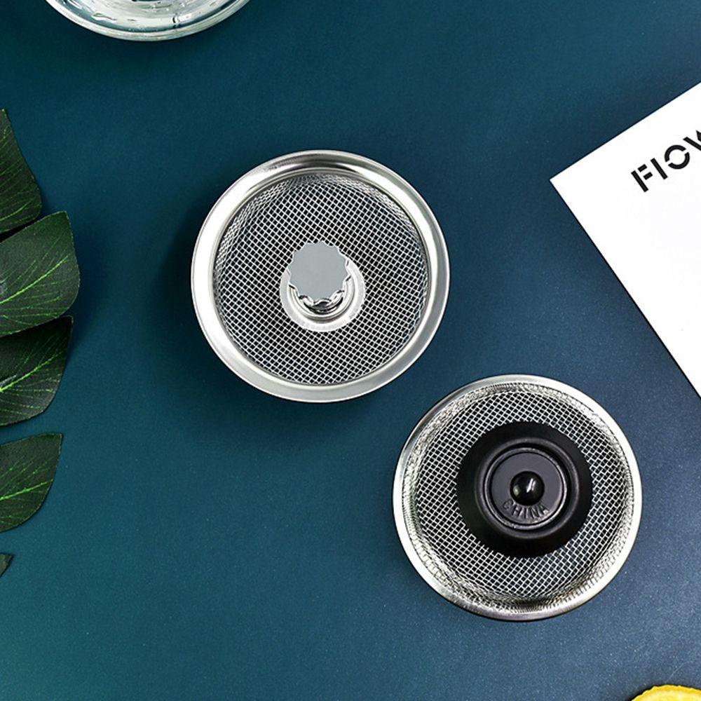 Dụng Cụ Lọc Rác Bằng Thép Không Gỉ Cho Bồn Rửa Chén