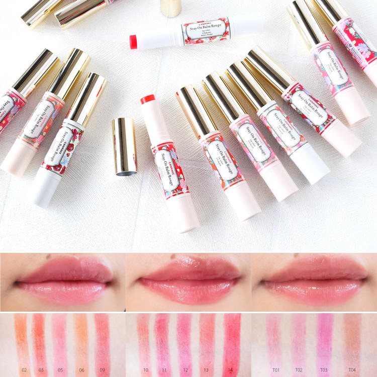 (ĐỦ MÀU) SON DƯỠNG CHỐNG NẮNG CANMAKE STAY-ON BALM ROUGE | BigBuy360 - bigbuy360.vn
