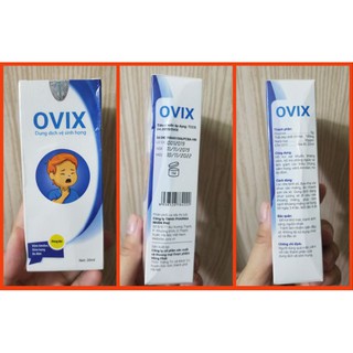 Dung dịch vệ sinh họng Ovix hết đau họng họng hạt, amydal cho trẻ em người lớn lọ 20ml ....