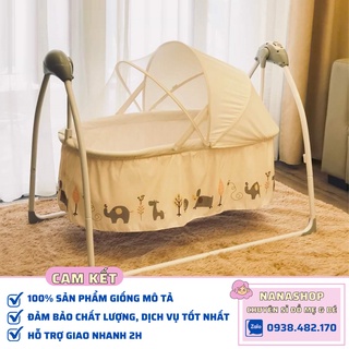 [Sỉ/Lẻ] Nôi tự động cao cấp điều khiển từ xa Mastela SG239 chính hãng có bảo hành