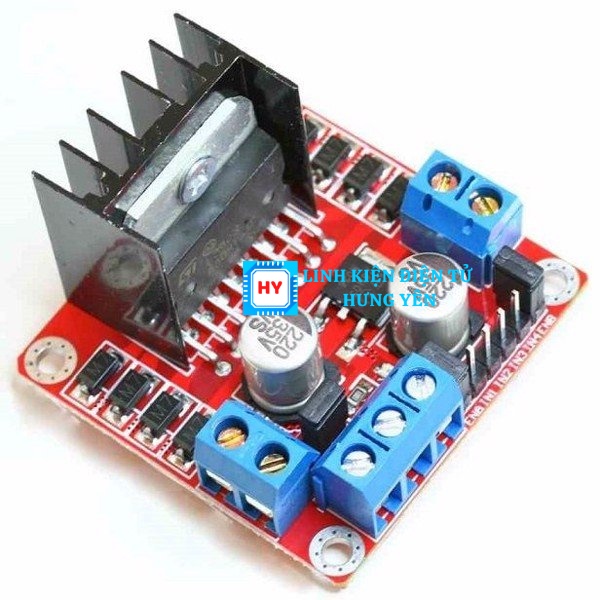 Mạch Điều Khiển Động Cơ DC L298 Mạch Cầu H