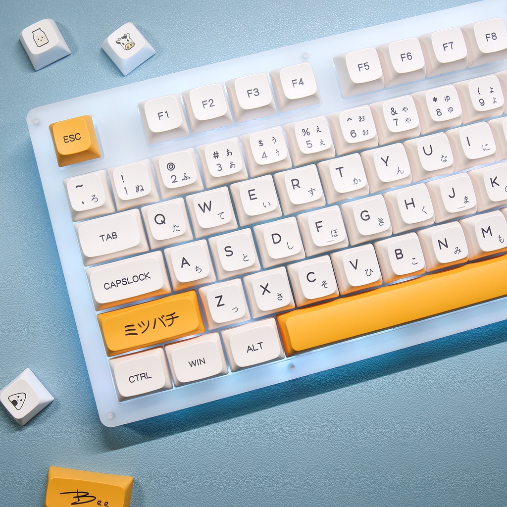 Nắp Phím Sữa Mật Ong PBT-140 Chuyên Dụng Cho Bàn Phím Cơ