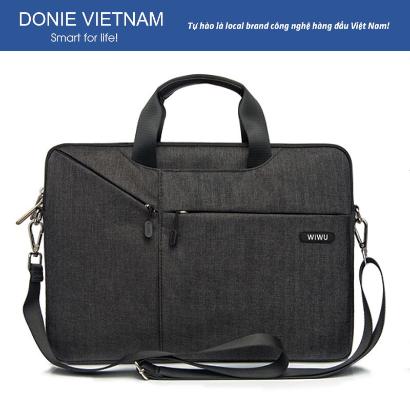 Túi chống sốc Wiwu multi pockets bags cho laptop, macbook đủ dòng | BigBuy360 - bigbuy360.vn