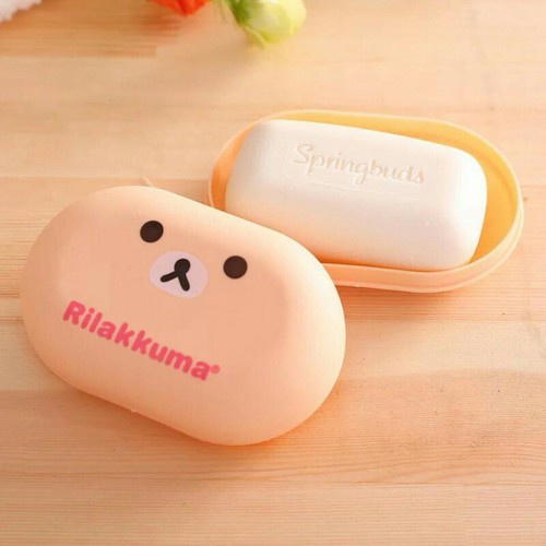Hộp đựng xà phòng hình gấu tiện lợi
