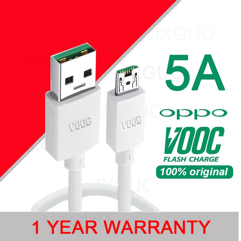 Dây cáp sạch nhanh VOOC 5A cho Oppo