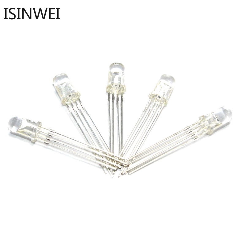 Set 10 đi ốt F5 5mm RGB LED 3 màu chất lượng cao