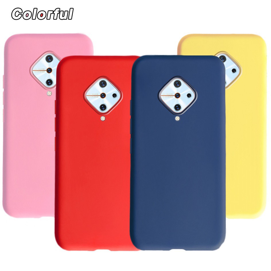 Ốp điện thoại màu trơn đơn giản cho Vivo S1 Pro 1920 Vivo S1 Pro 6.38 Inch Vivos1Pro | BigBuy360 - bigbuy360.vn