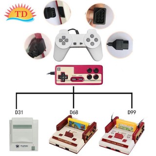 Tay cầm máy chơi game 4 nút 7 lỗ