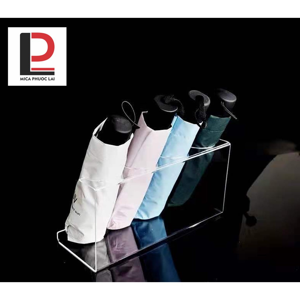 Kệ mica trưng bày ô/ dù