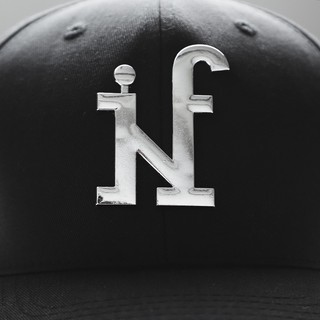 Nón Đen Logo INF Thép 