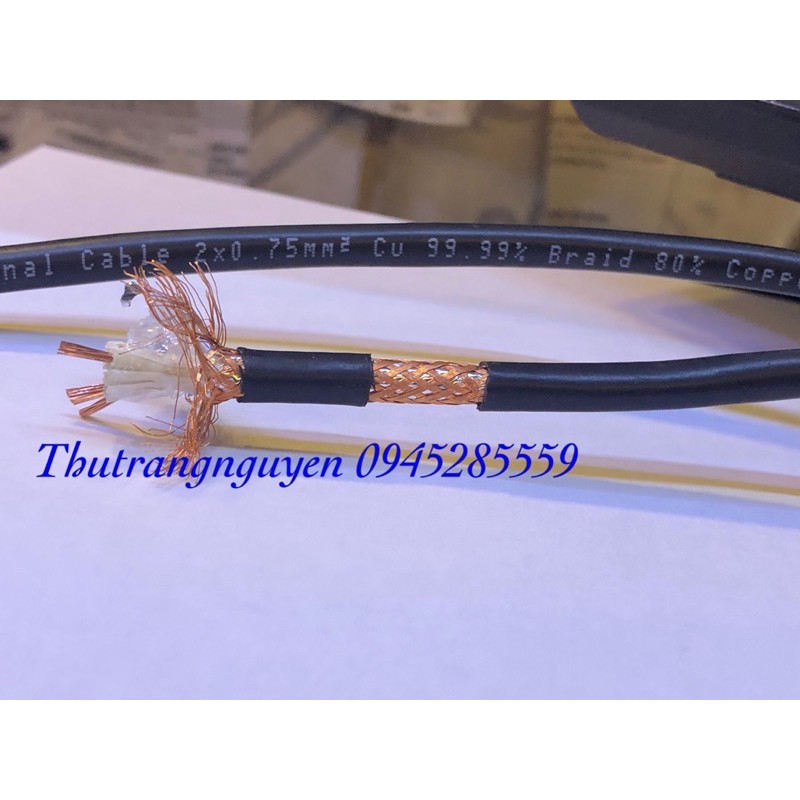 Dây tín hiệu điều khiển 2 lõi chống nhiễu 2x0,75 và 2 x1mm