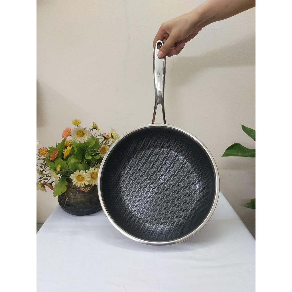Chảo Blackcube Fivestar - 26cm - Chảo sâu lòng chống dính cao cấp, Hàng chính hãng, Bảo hành 5 năm