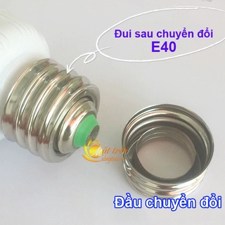 Đầu chuyển đổi đui xoáy E27-E40 V2