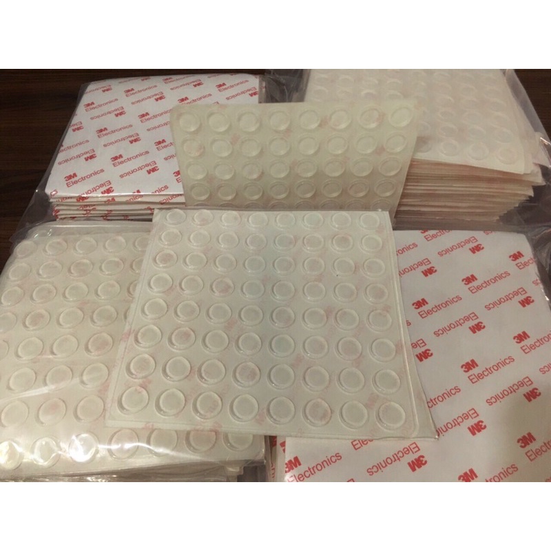 Miếng đệm cao su silicol 3M phi 12mm cao 2,2mm
