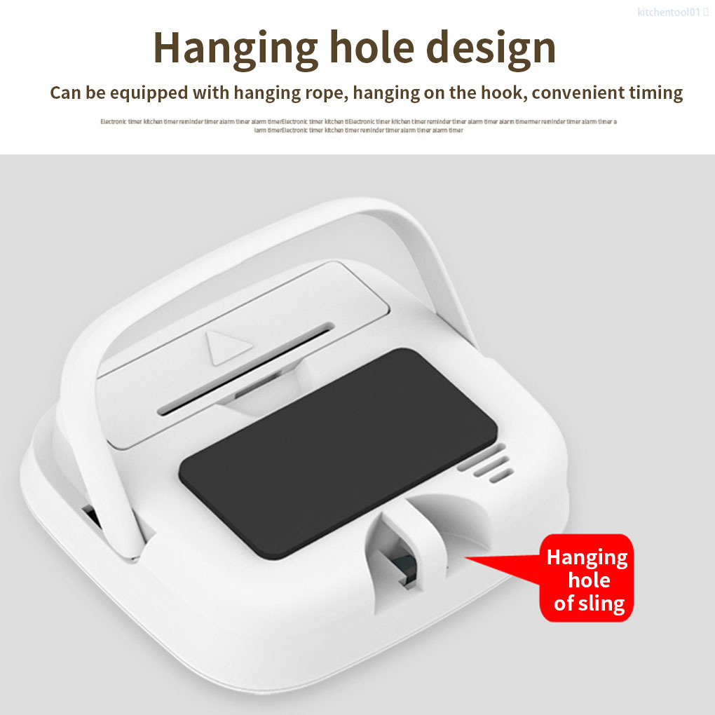 Đồng Hồ Đếm Ngược Thời Gian Nấu Ăn Tiện Dụng Cho Nhà Bếp / Phòng Thí Nghiệm / Học Sinh / Nhà Bếp....