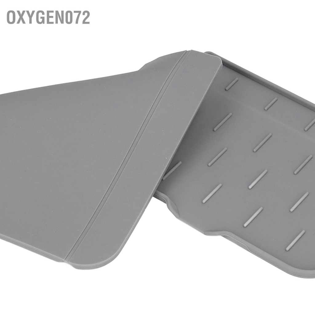 Oxygen072 Vòi hấp thụ Mat có thể rửa được bằng silicon tái sử dụng Bàn làm việc hứng nước cho phòng tắm nhà bếp RV