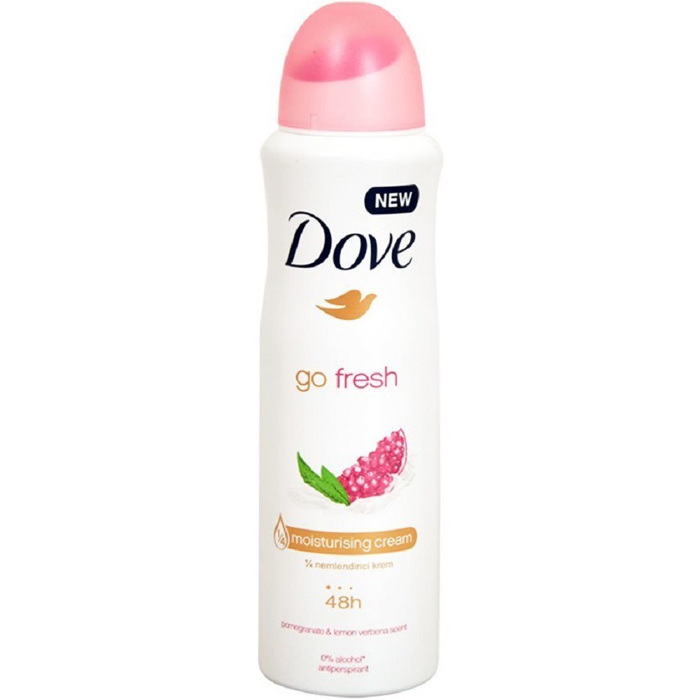 Xịt Khử Mùi Nữ 150Ml Dove Go Fresh Go Fresh Lựu, tatpham88 Chất Lượng Tạo Nên Niềm Tin.