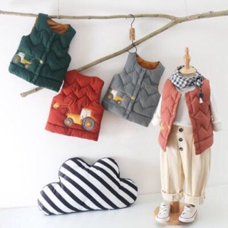 Áo gile phao cho bé