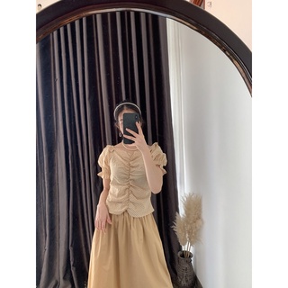 Áo kiểu, váy, túi, sơmi tay bồng nhẹ siêu xinh ( Quà tặng minigame)