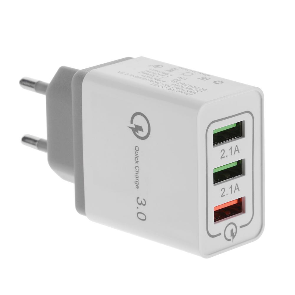 Ổ sạc điện thoại 3 cổng USB nhỏ gọn tiện lợi